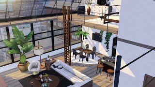 Loft Penthouse • The Sims 4 • No CC | Speed Build