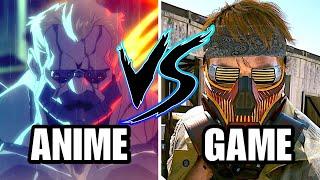 Cyberpsycho in Anime VS in Game