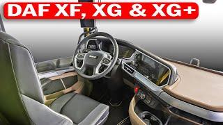 All-new DAF XF, XG & XG+ Interior & Features Explained