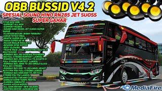 Update Obb Bussid V4.2‼️Obb Bussid V4.2 Sound  Hino RN285 Jet Suoss Angel Heart || Bus Simulator Id