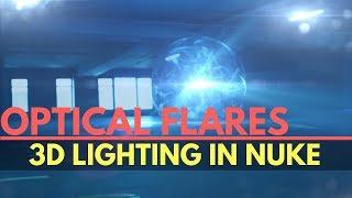 Augmented 3D Lighting - Optical Flare in Nuke Tutorial