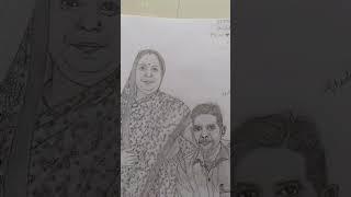 Realistic Woman Sketch by Sheetal Vishwakarma Please like this #newsong #music #love masee &Mausaji