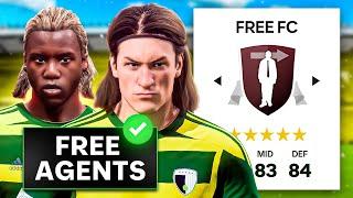 I Created FREE AGENTS FC & Dominated World Football! 