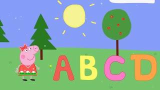 PEPPA PIG - Aprende El Abecedario (Versión LENTA) - CANCIÓN INFANTIL en ESPAÑOL