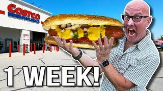 I Ate Nothing But Costco Hot Dogs for 1 Week