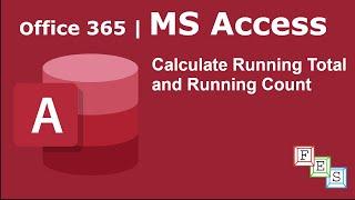 How to Calculate Running Total and Running Count in MS Access - Office 365