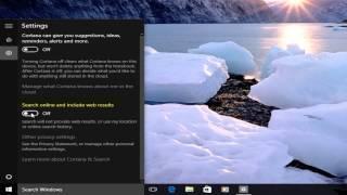 Windows 10: How To Disable Web Search In Cortana Search Box