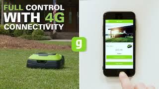 Greenworks - Optimow Robotic Lawn Mower - 2530102