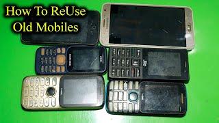Awesome 2 Uses Of Old Damaged Mobile Phones