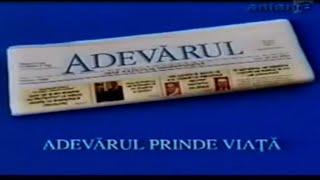 Reclama Adevărul (iunie 2002)