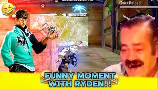 FREE FIRE FUNNY WTF MOMENTS (WITH RYDEN)PART 64| || FUN WITH MEPELO || Garena Free Fire |