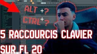 5 RACCOURCIS CLAVIER SUR FL STUDIO 20 - AMÉLIORER SON WORKFLOW - tuto rap trap débutants