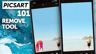 Picsart 101: Remove Tool