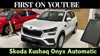 Segment की सबसे सस्ती Automatic SUV ️| 2024 Skoda Kushaq Onyx AT @13.50 lakh | First on YouTube