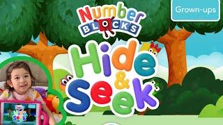 Numberblocks Hide and Seek Game Play | Learn Addition | Baby Playful