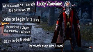 The Dark Lord Lobby Voice Lines