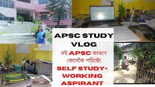 APSC study vlog, How I study for APSC CCE with a small job.