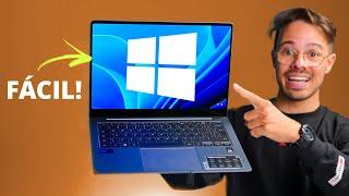 Comprou Notebook com LINUX? Como Instalar Windows em Notebook FÁCIL e RÁPIDO!