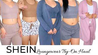 SHEIN LOUNGEWEAR TRY ON HAUL | VLOGTOBER DAY 7