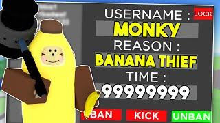 MONKY BANNING HACKERS IN ARSENAL