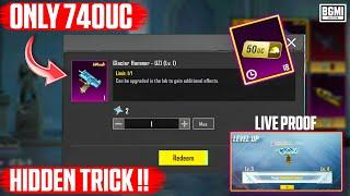 OMG !! GLACIER UZI ONLY 740UC || BIG DISCOUNT || STARSEA AKM TRICK ! KUMARI GAMER