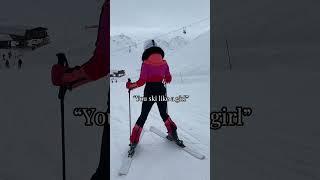 Yes, and? #courchevel #lifestyle #aestetic #vlog #skiing