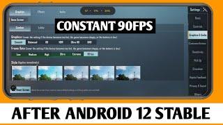 How To Get Bgmi Constant  90fps In OnePlus Nord 2 After Android 12 Stable Update || Constant 90fps