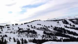 Les Gets - Descente en snowboard