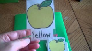 Counting Apples File Folder Game