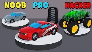 NOOB vs PRO vs HACKER - Car Master 3D