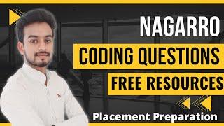 How To Prepare For Nagarro Coding Test | Coding Question | Exam Pattern | Resources | Recruitment