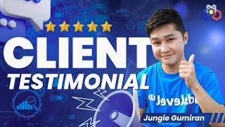 Client Testimonial with Jungie Gumiran | Genesis Meil Dizon