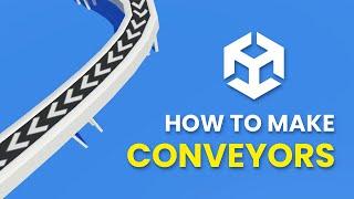 How to Create a Conveyor Belt in Unity 6 with Physics & Splines