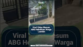 Viral Video Mesum ABG Hebohkan Warga Lamtim