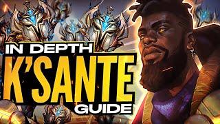 K'SANTE GUIDE | How To Carry With K'sante | Detailed Challenger Guide