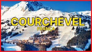 COURCHEVEL: Uma Aventura de Esqui na Neve Francesa |  Paisagens Deslumbrantes!