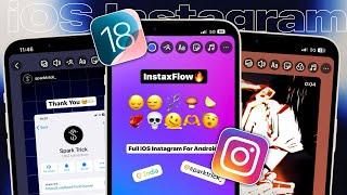 iOS Instagram For Android| iOS 17.4 Emojis + iOS Style Reels | iPhone Instagram On Android