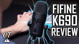 FIFINE K690 Review - Top Tier USB Condenser Microphone!