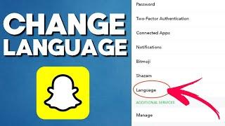 How to Change Snapchat Language | Change Language in Snapchat 2022 Easy Fast Method