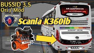 BUSSID V3.5 Sound Scania K360ib | Kodename