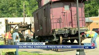 Olive Hill Caboose finds new home