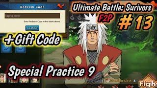 Special Practice 9 + Gift Code | Ultimate Fight: Survival F2P #13