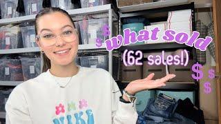 My September 2024 Sales on Poshmark & Mercari! What sold fast & for profit! How to make money online