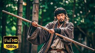 [Kung Fu Movie] This drunk beggar is actually a Kung Fu master who beat up Japanese samurai!#movie
