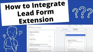 Integrate Google Ads Lead Form Extension