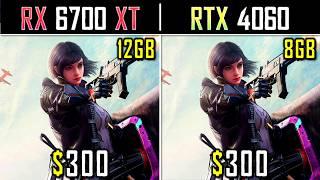 RX 6700 XT vs. RTX 4060 - Which GPU is Better Value for MONEY? 15 Games Tested + Ray Tracing