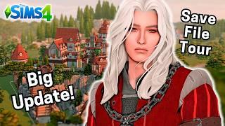 The ULTIMATE Medieval & Fantasy Save File! (Sims 4)