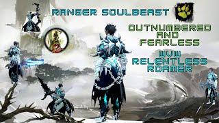 Gw2 WvW Ranger Soulbeast  Outnumbered Solo Roamer [Fearless]