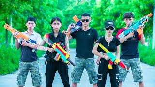 Xgirl Nerf Films Warrior Cherry Xgirl Nerf Guns Comeback To Rescue Candy From Group Criminal Alibaba