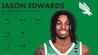 Jason Edwards - North Texas - 2023-24 Transfer Portal Highlights